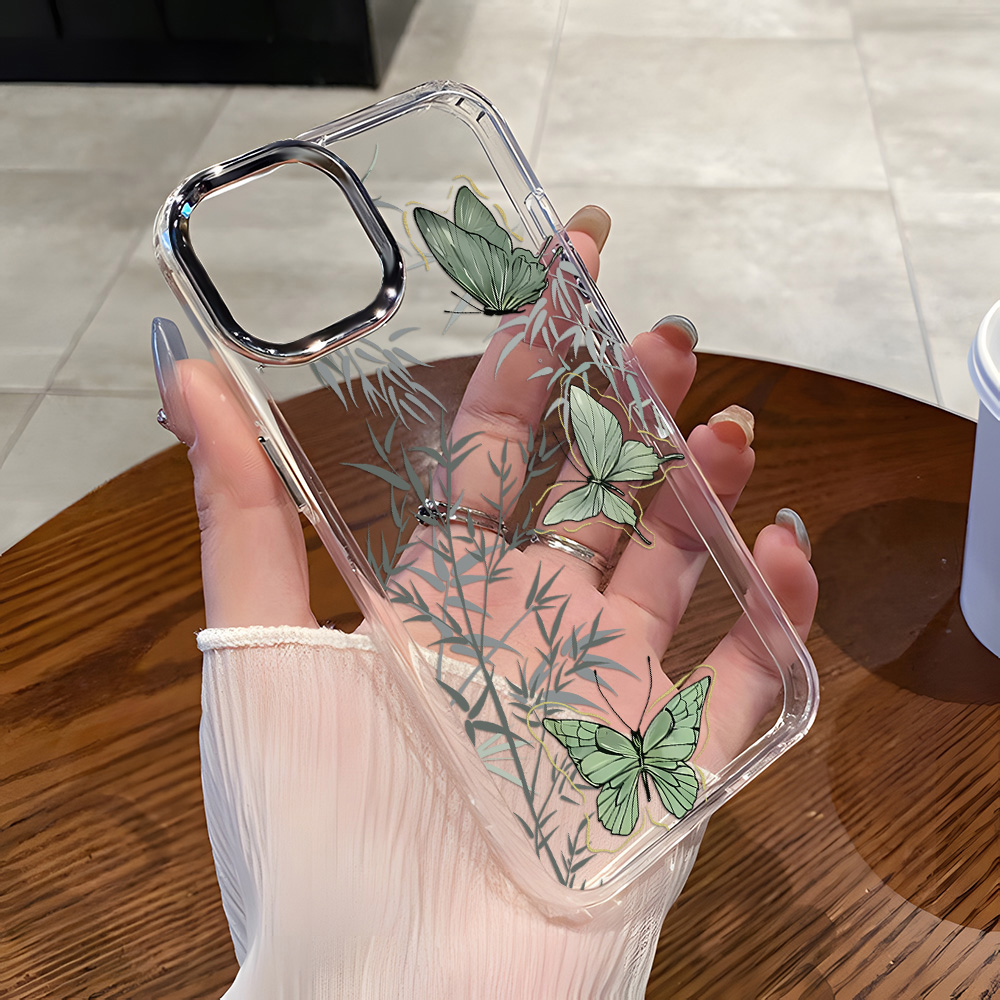 Phone Cases Galaxy A16 5G - Coque papillon en Silicone pour Samsung