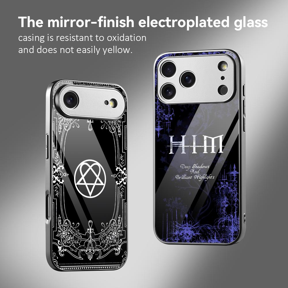 Phone Cases For Iphone 16 - Coque de téléphone antichoc en métal
