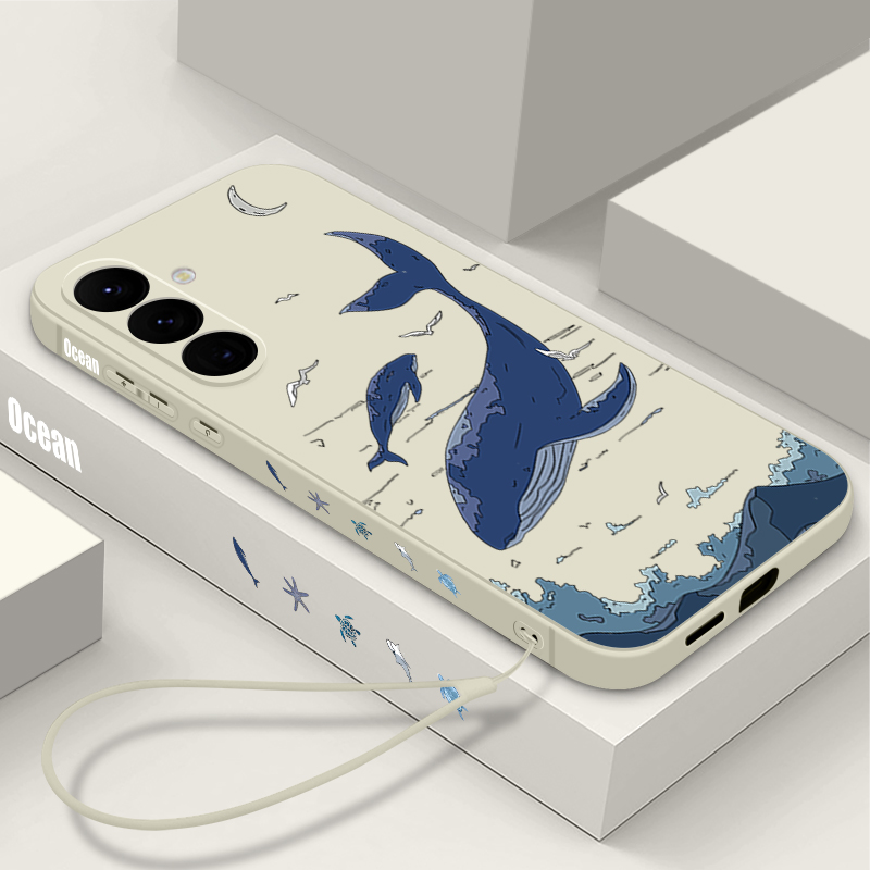 Phone Cases Galaxy A16 5G - Coque de téléphone Whales pour Samsung