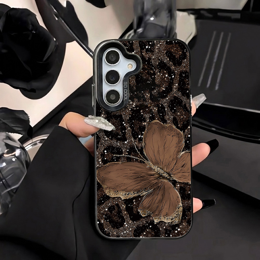 Phone Cases Galaxy A16 5G - Coque rigide IMD motif léopard pour