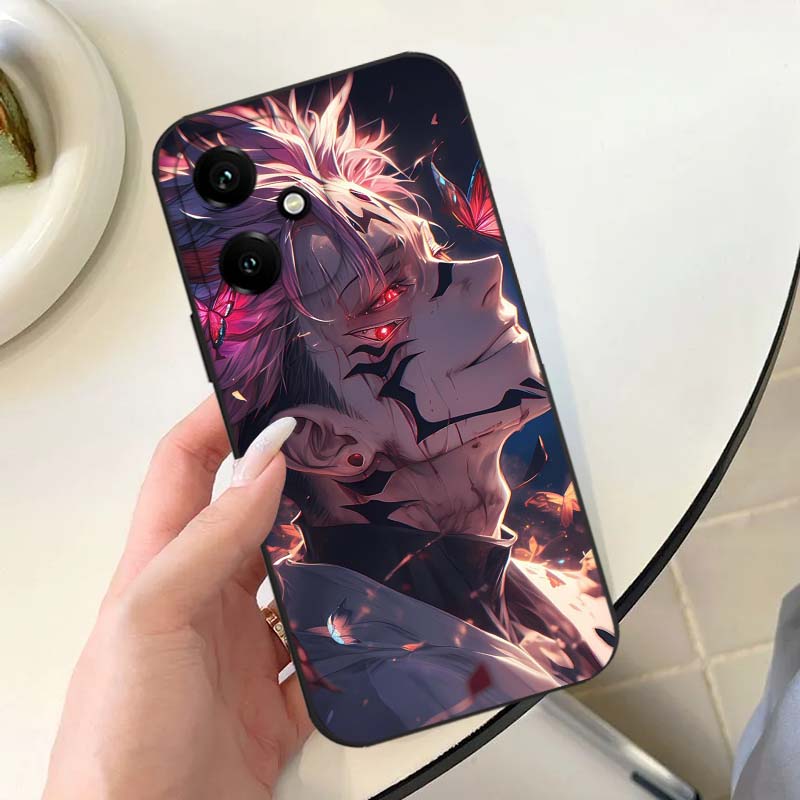 Coque de téléphone noire, dess - Phone Cases Jujutsu Kaisen avis et prix