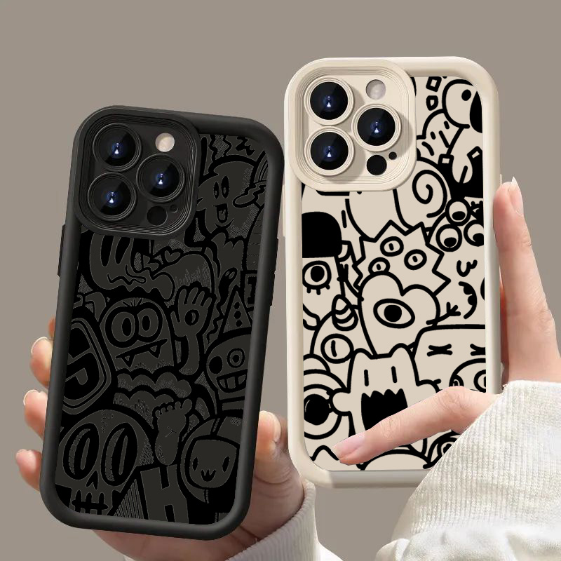 Coque de téléphone noire à mot - Phone Cases Xr Iphone avis et prix
